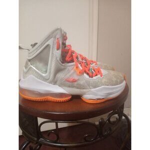 Nike LeBron 19 XIX GS 6Y Fast Food Basketball Shoes Sneakers Orange DD0418-001